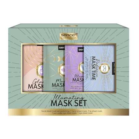 Spectrum Gesichtsmasken-Set Gesichtsmasken Beautymasken Tiermasken  Tiermotive 10 Stück Multipack