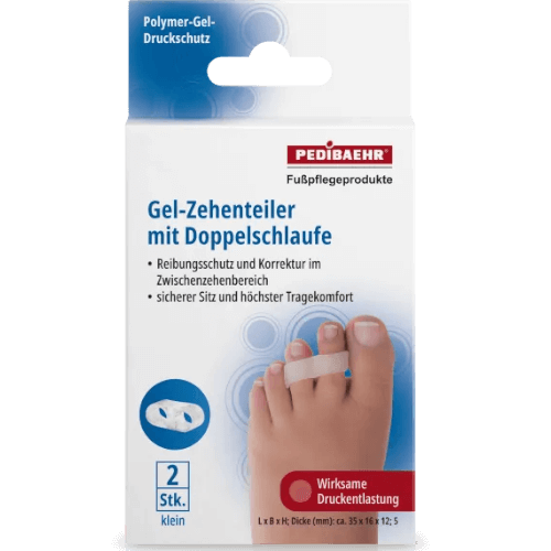 pedibaehr Gel Toe Separator with Double Loop